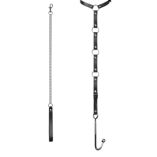 and EverydayUse 5853 Leash with Anal Collar Kinky Hook 1204